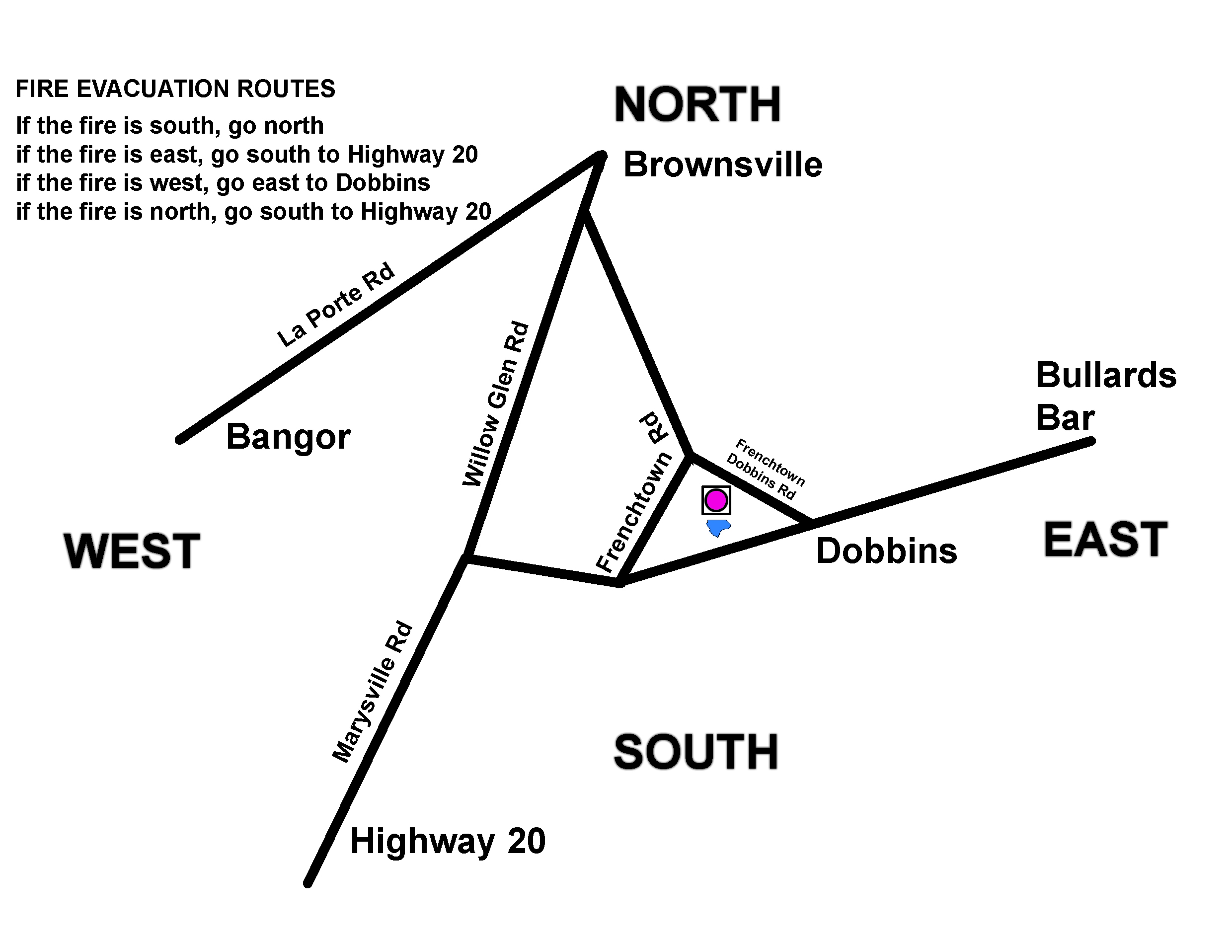 Fire Evacuation Map